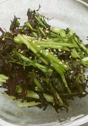 サラダからし菜のナンプラー和え-レシピのメイン写真