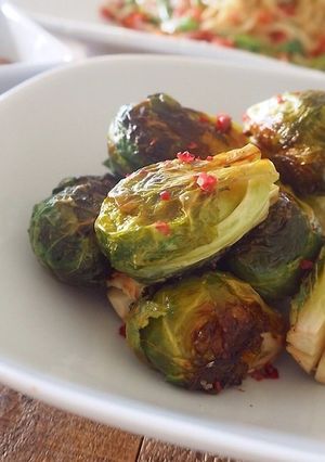 丸ごと芽キャベツのオーブン焼き-レシピのメイン写真