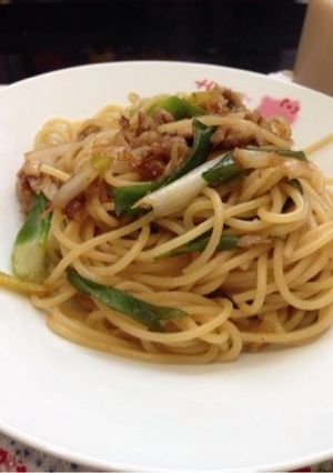 食べる味噌消費！肉みそ和風パスタ-レシピのメイン写真