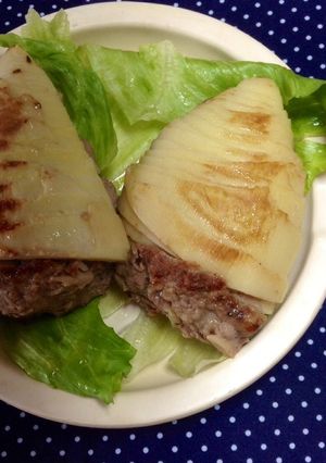 たけのこの里ハンバーグ-レシピのメイン写真