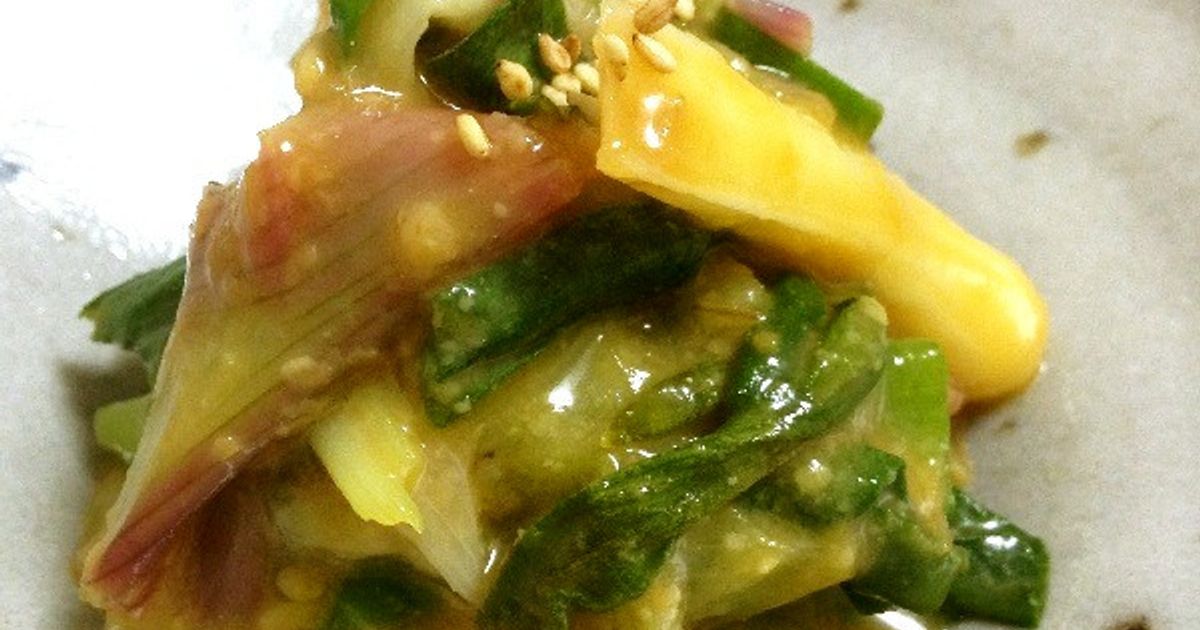 基本からアレンジまで!思わずつくりたくなる「ぬた和え」のレシピ集 | クックパッド