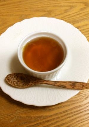 ルイボスゼリー☆レモンシロップがけ-レシピのメイン写真