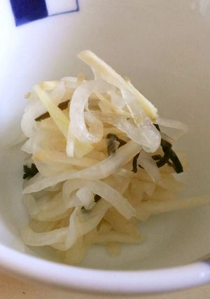 大根と生姜の漬物-レシピのメイン写真