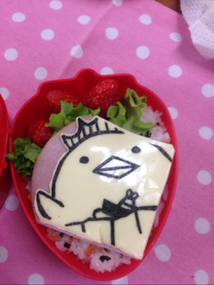 キャラ弁 バリィさん 海苔切り-レシピのメイン写真