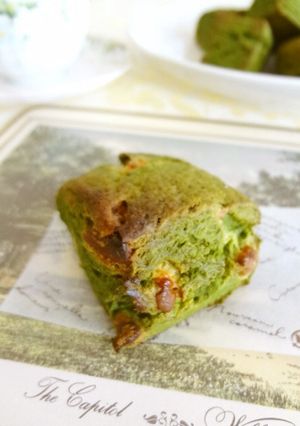 抹茶とホワイトチョコのスコーン-レシピのメイン写真