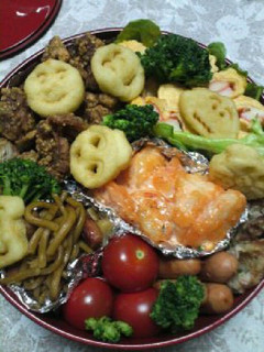親子3人の行楽*弁当-レシピのメイン写真
