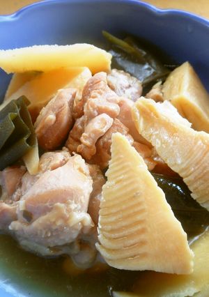 お弁当にダイエットに～♡鶏と筍のこぶ煮♡-レシピのメイン写真