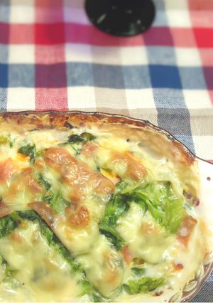 春キャベツと卵のポテトグラタン☆味噌風味-レシピのメイン写真