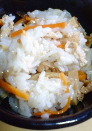 簡単　たけのこご飯（すし飯風）-レシピのメイン写真
