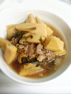 簡単 筍と牛肉煮-レシピのメイン写真
