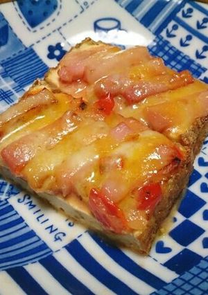 厚揚げピザ-レシピのメイン写真