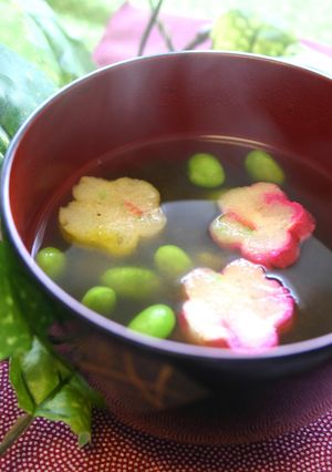 とろろ昆布パウダーで✿即席お吸い物✿-レシピのメイン写真