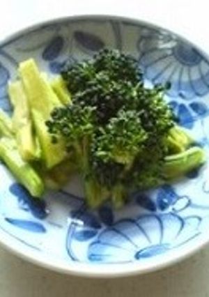 細胞改善☆生ブロッコリーの味噌漬け♪-レシピのメイン写真