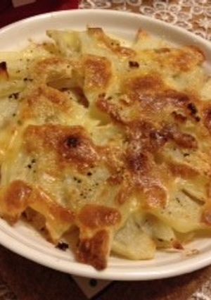 簡単♪スライスポテトのオーブン焼き-レシピのメイン写真