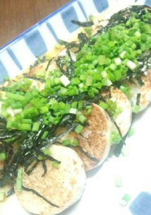 焼き長いものわさびポン酢がけ-レシピのメイン写真