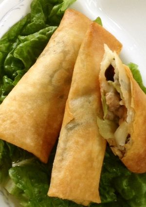 豚肉の春巻き＊チーズ入り＊-レシピのメイン写真