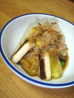 茄子と長ネギの焼き浸し-レシピのメイン写真