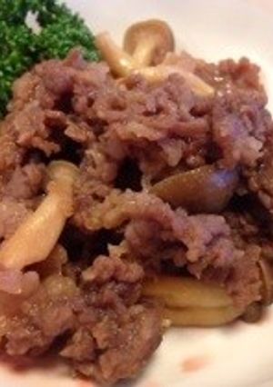 希少糖でおいしい牛肉しぐれ煮-レシピのメイン写真