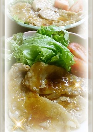 簡単！やわらかくガッツリ味が絡む生姜焼き-レシピのメイン写真
