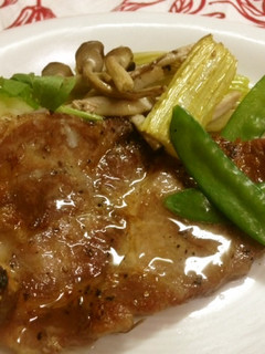 イベリコ豚のステーキ♪魚焼きグリルで-レシピのメイン写真