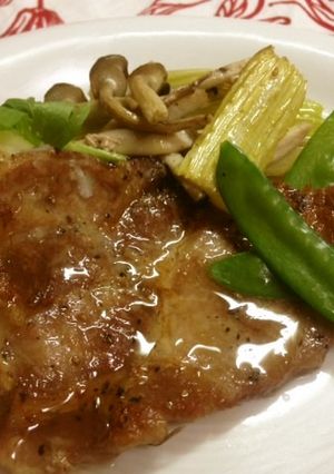 イベリコ豚のステーキ♪魚焼きグリルで-レシピのメイン写真