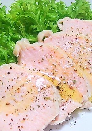 しっとりゆで鶏のオリーブオイル掛け-レシピのメイン写真