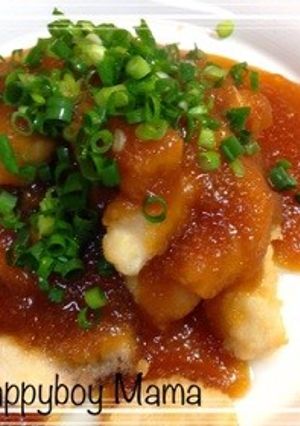新玉ねぎのソースが絶賛♥︎めかじきフライ-レシピのメイン写真
