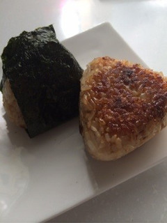 チーズとおかかの 焼きおにぎり-レシピのメイン写真