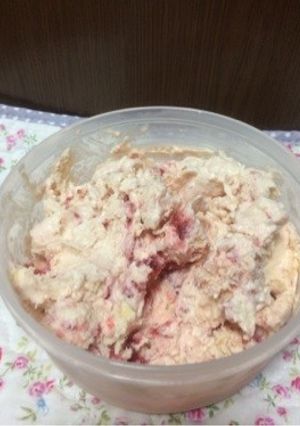 サーティーワン⁈ストロベリーチーズケーキ-レシピのメイン写真
