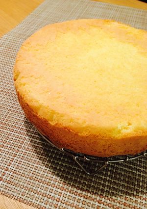 ノンオイル♡ふわふわスポンジケーキ生地-レシピのメイン写真