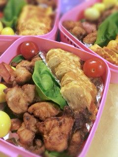 簡単!お弁当♡定番唐揚げ&卵焼き♡-レシピのメイン写真