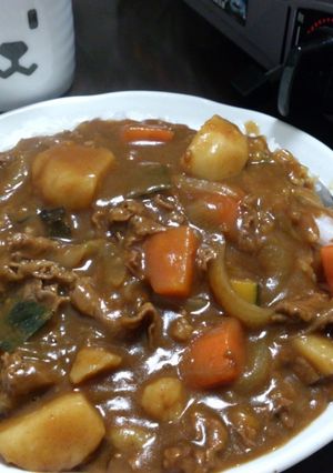 土鍋で煮込んだカレー-レシピのメイン写真