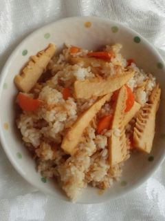 簡単フライパンでたけのこご飯-レシピのメイン写真