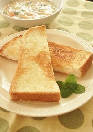 パパンで♪マヨメロントースト！-レシピのメイン写真