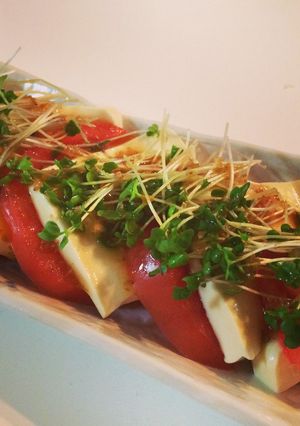 トマト豆腐サラダ-レシピのメイン写真