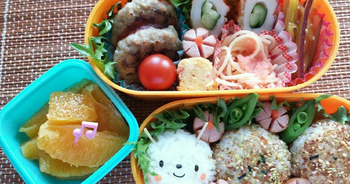 男の子&うさぎ♡春の遠足弁当♡キャラ弁 by yokkoiro☆ 【クックパッド