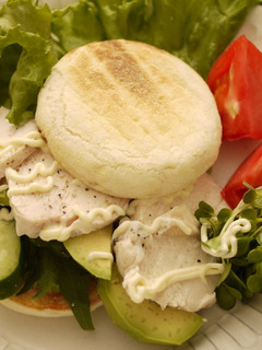 鶏ハムの和風サンドイッチ-レシピのメイン写真