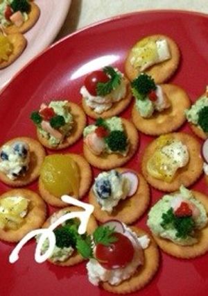 おもてなし♪クリームチーズと黒豆で-レシピのメイン写真