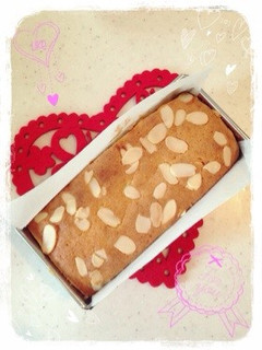 ♡アーモンドレーズンパウンドケーキ♡-レシピのメイン写真