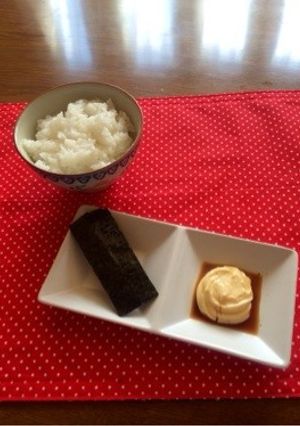 味海苔醤油マヨごはん♬-レシピのメイン写真