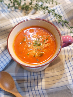 トマトジュースdeミネストローネ-レシピのメイン写真