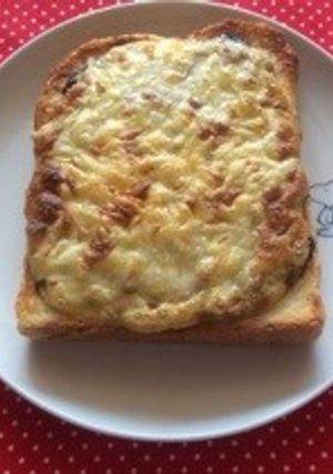 海と山の納豆トースト♪-レシピのメイン写真