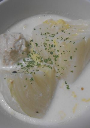 白菜の牛乳煮-レシピのメイン写真