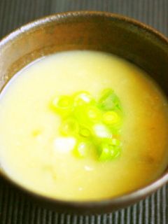 介護食・とろろの味噌汁-レシピのメイン写真