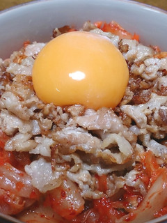 豚キムチ納豆☆スタミナ丼-レシピのメイン写真