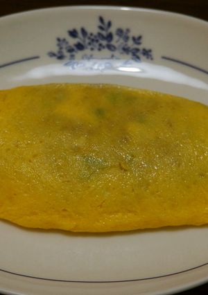 完璧☆俺の納豆オムレツ-レシピのメイン写真