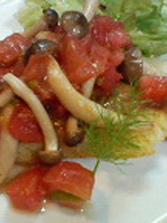 白身魚カレー風味ソテー★トマトソース-レシピのメイン写真