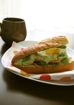 アボカドチキンのバゲットサンド✿-レシピのメイン写真