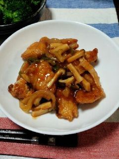残ったからあげで☆簡単!甘酢あんかけ-レシピのメイン写真