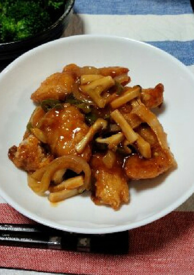残ったからあげで☆簡単！甘酢あんかけ-レシピのメイン写真
